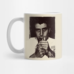 anthony bourdain Mug